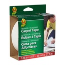 Kaczka Marka Taśma wewnętrzna / zewnętrzna Taśma dywanowa, 1.88- Inch x 75 Stopy, Biały, 1 Roll