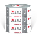 3M Basic Duct Tape, 1.88 in x 30 yd, 3 Rolls, Wilgotność odporna
