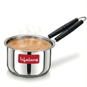Stal nierdzewna surowa ciężka Saucepan dolna 124; 1,5liter, 17cm Saucepan z uchwytem 124; Mleko i herbata Pot do gotowania kuchni 124; Indukcja i piec gazowy kompatybilny 124; Trwały i łatwy do czyszczenia (LLSSP17)