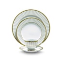 Noritake Japonia - Porcelana Serving Bowl 1 pc - Luksusowy zestaw jadalnia i kuchnia - Kolekcja ziemi Monarch Złoty Złoty Zapas Mały Serving Bowl