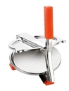 1pc Stal nierdzewna 6.5 Inch Roti & Puri Maker Press - Ręczna Prasa Ręczna Roti Maker z uchwytem dla Chapati, Papad & Khakhra Heavy Duty Cast Żelazo ze stali nierdzewnej Płyty (odlewane Żelaza Makery _ 1 PC)