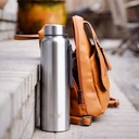 Clazkit Water Bottle Stainless Steel Sports / Lodówka Butelka z Leak Proof Lid 124; Pojedynczy mur 124; Do domu, Biuro, Siłownia, Podróżowanie 124; Lekkie 124; BPA Wolny 124; 1000ml 124; Srebrny)