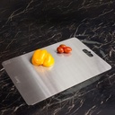 Clazkit Duża płyta tnąca ze stali nierdzewnej Wegetable, Owoce, Chleb i Mięso Trwałe Safe & Heavy Duty (360 x 250 x 1mm)