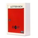 Lepose metal Wall Mount Mail Box / List Box do bramy i ściany (biały)