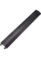 ABS INDUSTRY Heavy Duty Rubber Cable Protector Bump/Hump Speed Breaker Heavy Duty Hose Cable Track Protector Protective Cover Wires Concealer Floor Cord Cover Cord Protector Black (Small)