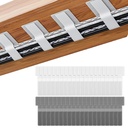 Serplex ® 40Pcs Kable hakowe i pętlowe, kable samoprzylepne i pętlowe