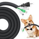 HATHIP Kabel ręczny Ochraniacz drutu nylonowego 70 mm
