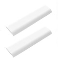 RKPM HOMES Cable Protector I Concealer Cord Cover I Self- Adhesive Wall Mont malowane zarządzanie kablem do domu, Office, Warehouse I Łatwy do roznoszenia i otwierania I Raceway do ukrycia przewodów (Opakowanie 1, biały)