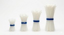 Ciężkie Nylon Cable Ties, biały, wielowymiarowe opakowania Combo (4 "6" 8 "10") Self Locking Zip Ties for Home, Office and Garden, 50 Kawałki Każdy, 200 Kawałki Razem