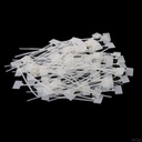 100szt. Nylon Self- Locking etykieta krawat sieci kabel marker Cord drut taśma Zip