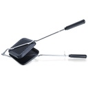 Anjali Non-Stick Grill Sandwich Toaster | Grill & Toast Sandwiches in Minutes | Double-Coated Non-Stick | Durable & Easy to Use | Black DGTS1