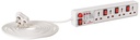 Anchor by Panasonic Spike Guard- 4 Universal Socket Shutter with Individual Switch - 4 Mtr (22569)