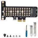 ZORBES PCIe to NVMe M.2 Adapter, 2230/2242/2260/2280, x1 x4 x8 x16 Slots