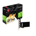 MSI GeForce GT 710 2GD3H 4HDMI Graphic Card - NVIDIA GeForce GT 710 GPU, 2GB DDR3 64-bit Memory, PCI Express Gen 2.0 x1 Interface, Upto 954 MHz