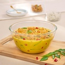 Borozyl szkło mieszanie i obsługa Bowl, Piekarnik i Kuchenka mikrofalowa Safe Bowl, 900 ml, Borokrzemian szkło, Czysty