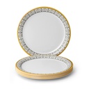 Superware | Pure Melamine | Buffet Plate Set – ForgetMeNot 12.5” (6 nos.) | Stain Free, Glazed Finish
