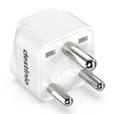 Destinio Universal Travel Converter Plug Typ D 124; Świat do Indii Adapter 124; Kompatybilny dla USA Kanada Wielka Brytania Europa Australia Chiny 124; CE Certified, ROHS Compliant 124; 10A 250V Single Socket (Pack of 1 Pack)