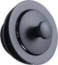 Kingston Brass DLL200MB Brass Lift & Lock Tub Drain, Matte Black