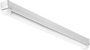 Lithonia Lighting 2ft Light Fixture, LED Strip Light, 120V, 4000K Cool White Light, 2-Foot, 1-Light, White (MNSL L23 1LL 120V 40K 80CRI M6)
