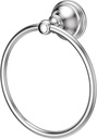Pfister, BRB-TB0C, Tisbury 6-3/16" Wall Mounted Towel Ring, Polished Chrome