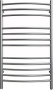 HEATGENE Towel Warmer Gun Grey, Electric Hot Towel Rails, Wall-Mounted Large 12 Bars Warming Towel Racks, Plug-in/Hardwired Heated Towel Rails