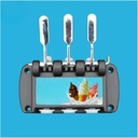 1 Full Set Front Panel Block Replacement Parts Soft Ice Cream Makers Accessories Face Plate，Compatible For GUANGSHEN