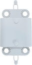 Shower Wall Hair Catcher, Modern Silicone Design Collects & Conceals Wet Hair in Bathroom, Prevents Clogged Drains, Reusable, Removable, Easy to Clean, Heavy Duty Hanger Included (Cool Gray)