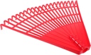 Garden Rake for Leaves and Pinecones Plastic Lawn Rake Efficient Leaf Removal Tool Hand Garden Tools