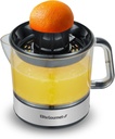 Elite Gourmet ETS623 BPA-Free Electric Citrus Juicer, Compact, Large Volume, Pulp Control, Oranges, Lemons, Limes, Grapefruits with Easy Pour Spout, 24oz, Black/Stainless Steel