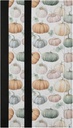 Autumn Blue Orange Pumpkin Leaves Refrigerator Door Handle Covers Set of 2 Fall Theme Kitchen Appliance Handle Covers Washable Fridge Oven Microwave Handle Protector Gloves