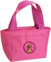 Caroline's Treasures SC9132PK-8808 Pink Vizsla Lunch Bag Insulated Lunch Box Tote Bag for Women Adult Men, Reusable, Large, Multicolor