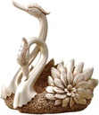 European-Style Handmade Resin Swan-Shaped Wine Rack, Vintage Living Room Wine Rack, Wine Bottle Rack, Wine Tray, Bar Counter, Wine Rack, Suitable for Wine Cellars, Bars