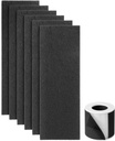 Pre-Filter Replacement for Pet Air Purifier Capture Cat Fur and Large Particles, Compatible with Dhyala KJ02 Air Purifier,6 Packs, Black