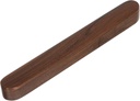 Healifty Black Walnut Solid Wood Chopsticks Case with Lid Portable Lightweight Chopstick Holder Organizer for Kitchen and Travel Utensil Storage Box for Home School Office