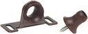 RV Designer H219, Bulldog Cabinet Catch, Antique Finish, 2 Per Pack, Cabinet Hardware , Brown