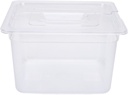 12L Slow Cooker Container with Lid, Plastic Slow Cooking Food Storage Box, Compatible with Most Slow Cookers, Spacious for Large Families, Material, Temperature