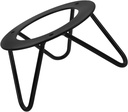 Fruit Plate Display Rack Metal Plate Stand Robust Iron Holder Tray Base Support Easy Install Furniture Bracket