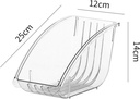 Paper Plate Holder - Dinner Plate Dispenser & Organizer for Kitchen Cabinets