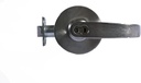 Sargent 10-Line Satin Chrome Grade 1 Entry/Office Cylindrical Lock with Heavy Wrought Rose and Solid Cast Lever, LFIC Prep, 1-3/4" to 2" Door Thickness (Pack of 1)