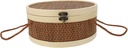 KICHOUSE Handmade Bamboo Storage Basket Cute Toy Storage Bin for Eggs Moon Cake Accessories Basket for Kitchen Decorative Box