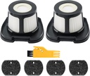 2284W 2390A Vacuum Replacement Filter for Bi-ssell Pet Hair Eraser Filter Hand Vacuum 2390 2389 2579, Compared to Part # 1614212 1614203 1614204 (2 Mesh Filter and 4 Foam Filter)