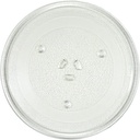 HQRP 11-1/4 inch Glass Turntable Tray Compatible with GE PEM31DM2BB PEM31DM2CC PEM31DM2WW PEM31DM3BB PEM31DM3CC PEM31DM3WW Microwave Oven Cooking Plate
