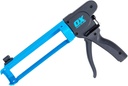 OX Tools Rodless Caulk Gun - 7:1 Thrust Ratio, Foldable Belt Clip, Patented Design, Compact for Tight Spaces, Reinforced Carriage, Glass Filled Nylon Handle, 13 1/2" Length, 10 oz Capacity…