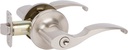 Delaney Hardware Kendall Entry Door Lock, Fits 1-3/8 to 1-3/4 in. Thick, Satin Nickel – Reversible Left/Right-Handed Front & Garage Door Lever – Easy to Install Lock