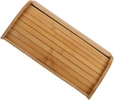 Garneck Kitchen Bread Box Sliding Lid Capacity Storage Container for Bread Snacks and Fruits Stylish Countertop Organizer for Home and Bakery Use