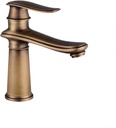 Black Faucet Bathroom Bathroom Sink Faucet Single Hole Brass Black Single Hole Bathroom Faucet Lavatory Faucet Black Restroom Faucet for Bathtub,Bathroom Sink Faucet Single Hole brassA ( Color : Antiq