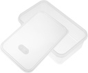 Bread Box for Fridge Airtight Bread Saver Kitchen Organizer Smooth Edges Toast Storage Bin