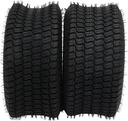 26x12-12 Lawn Mower Turf Tires, 4 Ply Tubeless Grass Tires Set of 2, Fits Riding Mowers, Garden Tractors