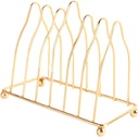 Wear-resistant Plate Stand Iron Plate Organizer Dish Rack for Displaying