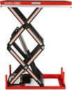 2200 lbs Capacity Stationary Electric Hydraulic Double Scissor Lift Table – 63" x 39.4" Platform, 70.1" Lift Height, UL Certified Motor, UL Certified Motor,Model ELTD22